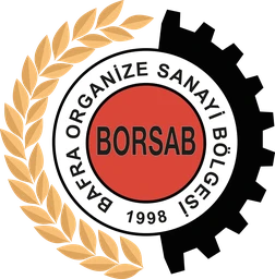 Bafra OSB logosu, koyu zemin